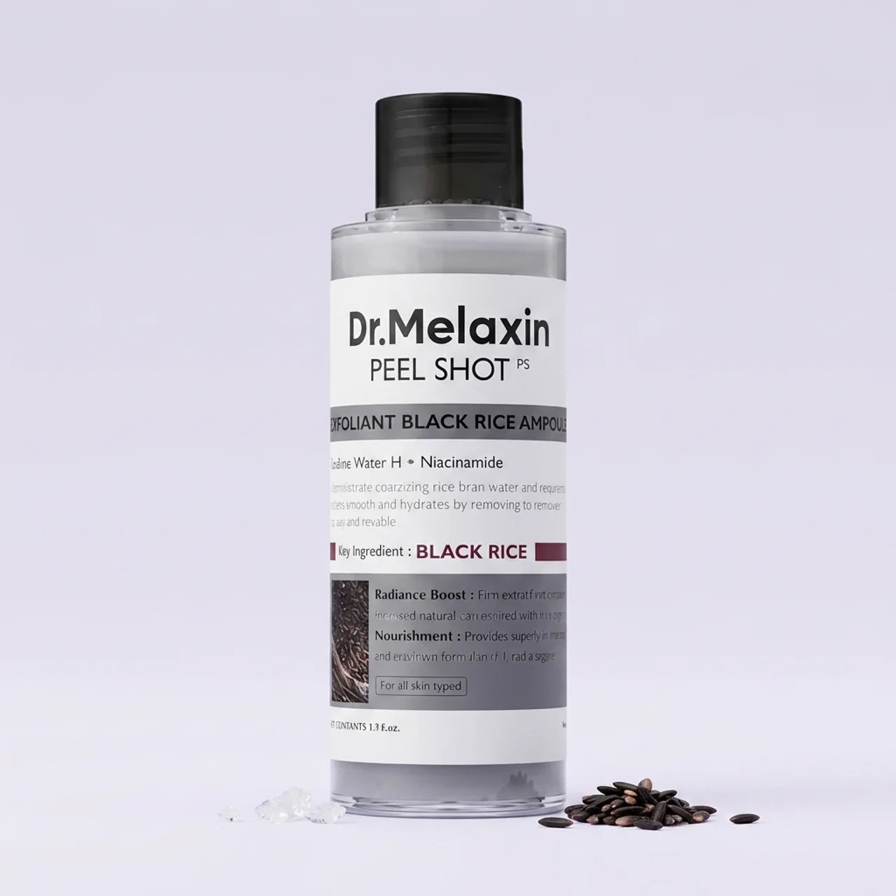 Purifica y Renueva tu Piel en un Solo Paso - Exfoliante Dr. Melaxin Arroz Negro