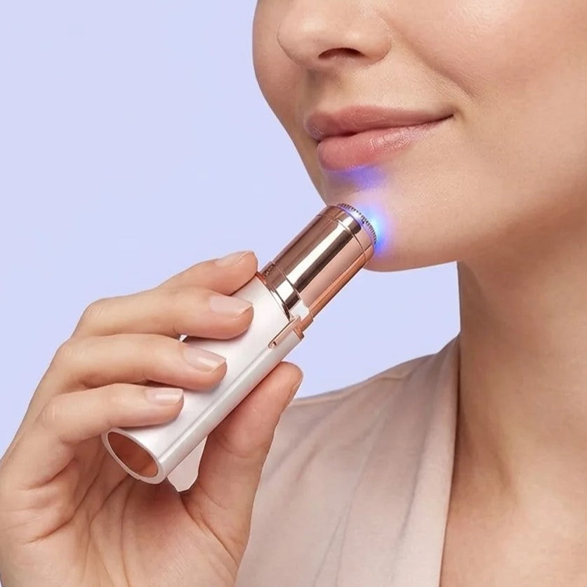 Elimina el Vello Facial Sin Dolor ni Irritación - Depilador Flawless Deluxe