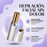 Elimina el Vello Facial Sin Dolor ni Irritación - Depilador Flawless Deluxe