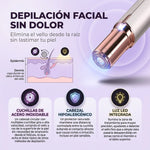 Elimina el Vello Facial Sin Dolor ni Irritación - Depilador Flawless Deluxe