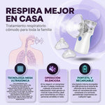 Facilita el Tratamiento Respiratorio en Casa - Nebulizador Portátil Mesh