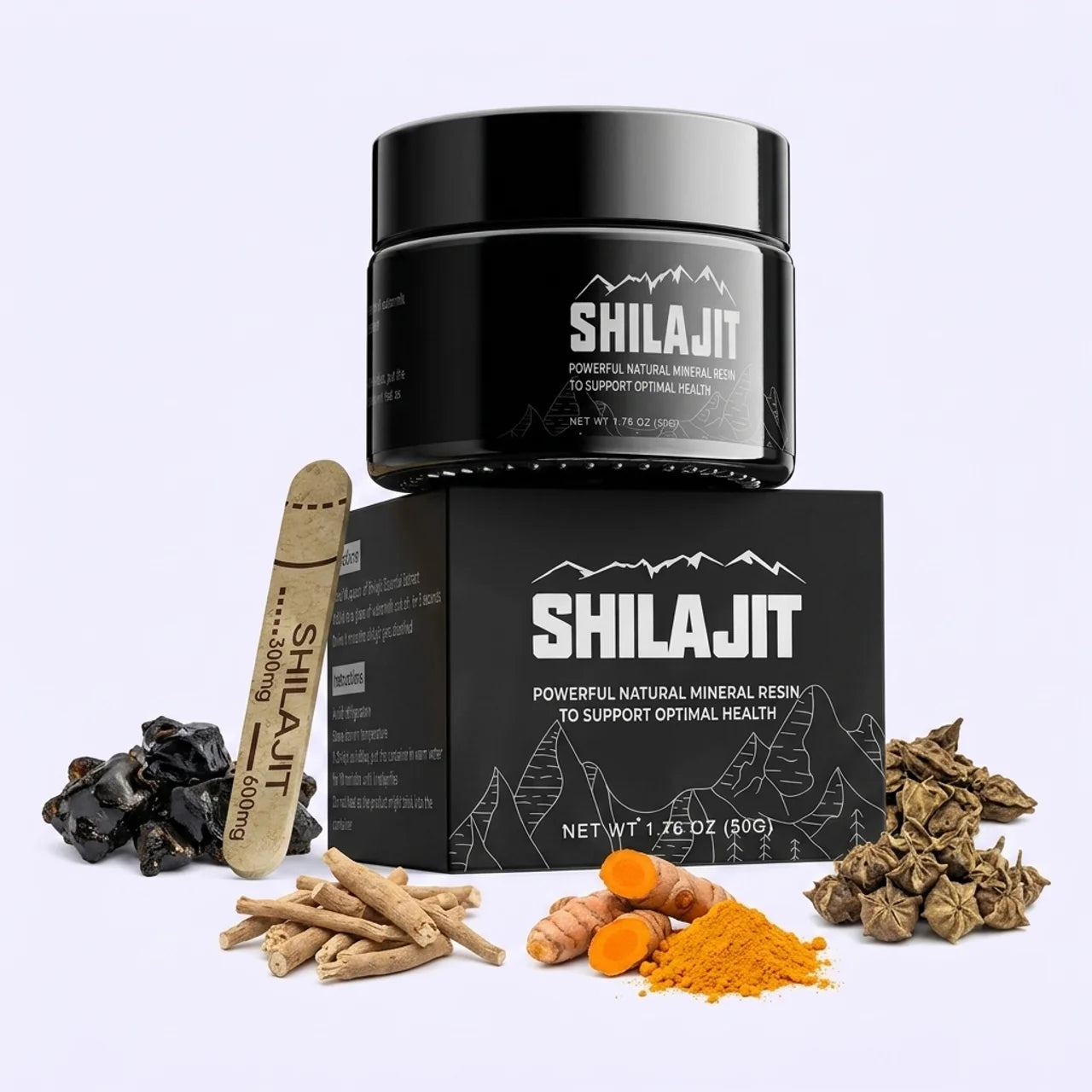 Recupera tu energía y vitalidad natural - Resina de Shilajit Himalaya