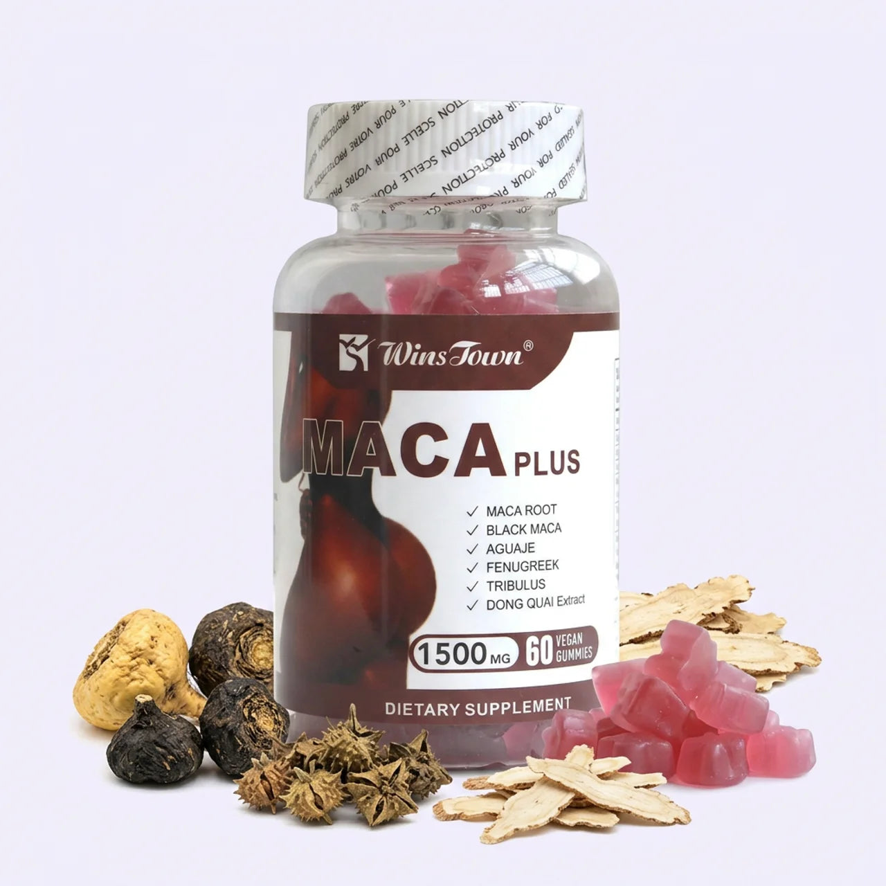 Realza tu figura de forma natural - Gomitas Maca Plus