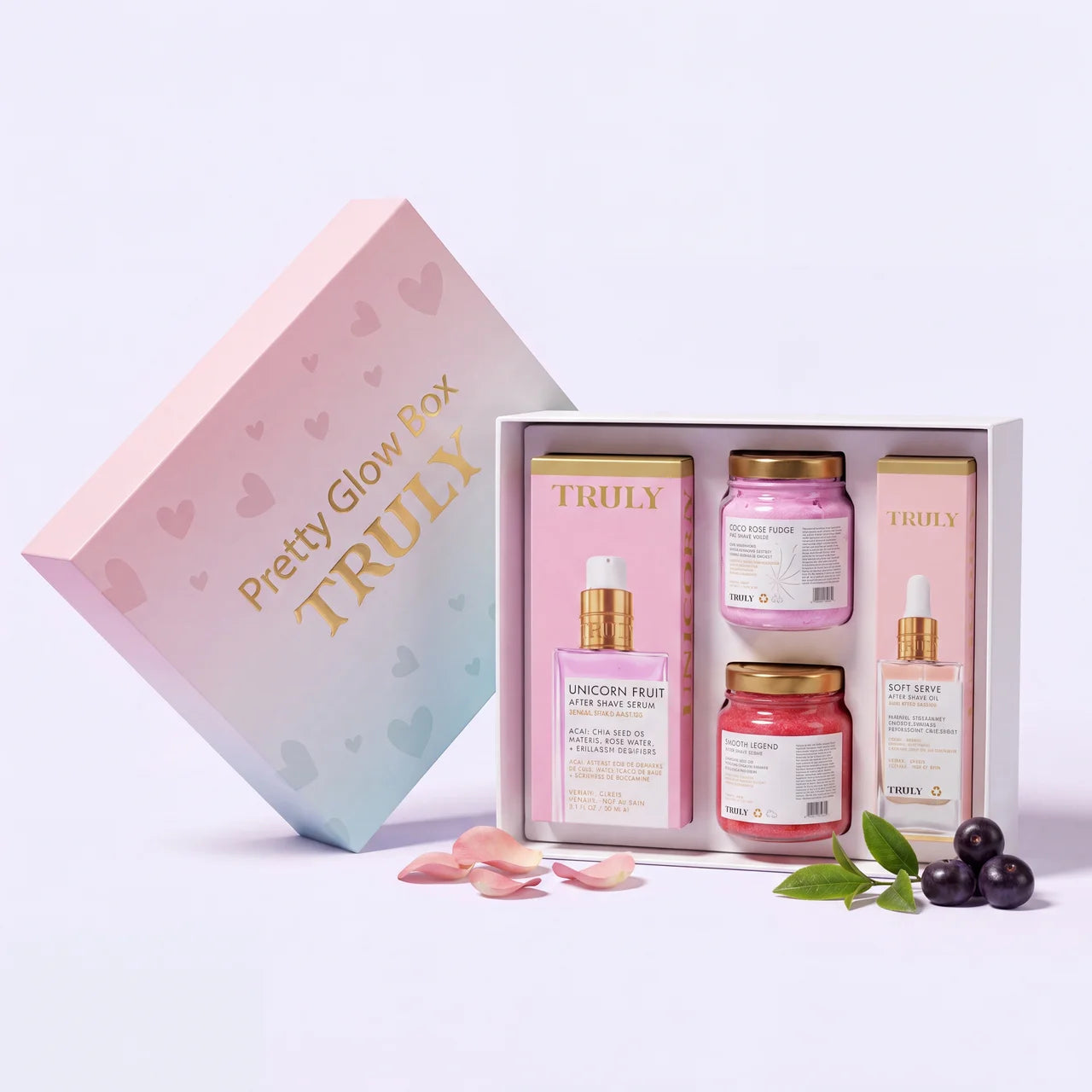 Te Deja la Piel Suave Sin Irritación - Pretty Glow Box Truly + Sérum