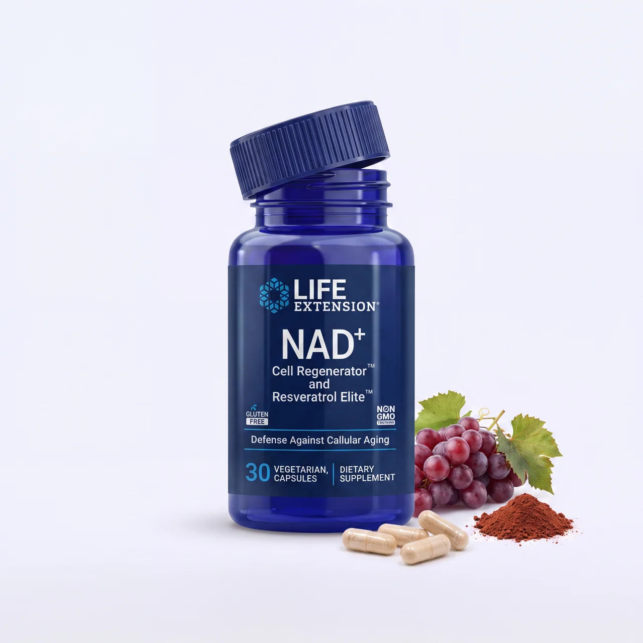 La clave para no envejecer - Resveratrol NAD Elite