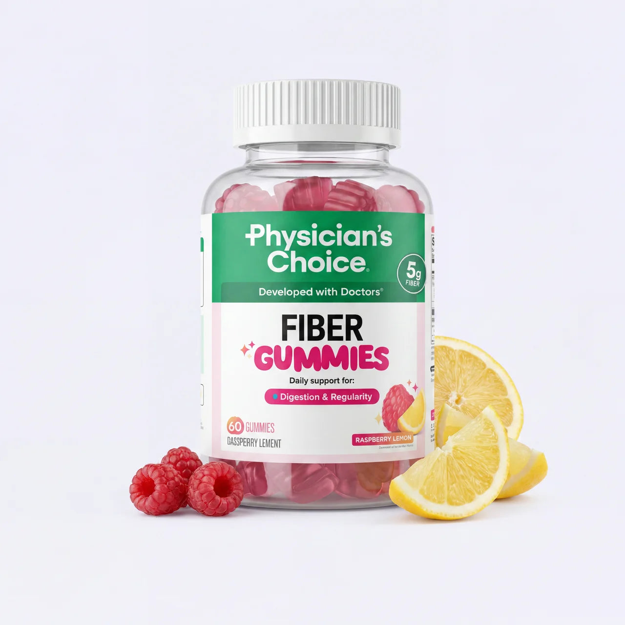 Te Regula el Estómago Sin Tomar Cápsulas - Fiber Gummies