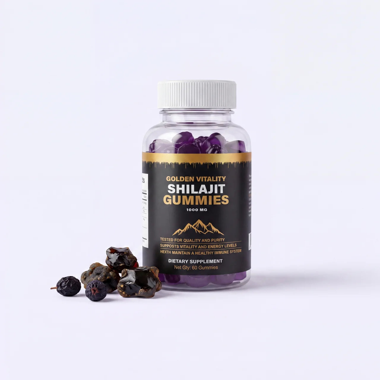Te Da Energía y Vitalidad Real - Golden Vitality Shilajit