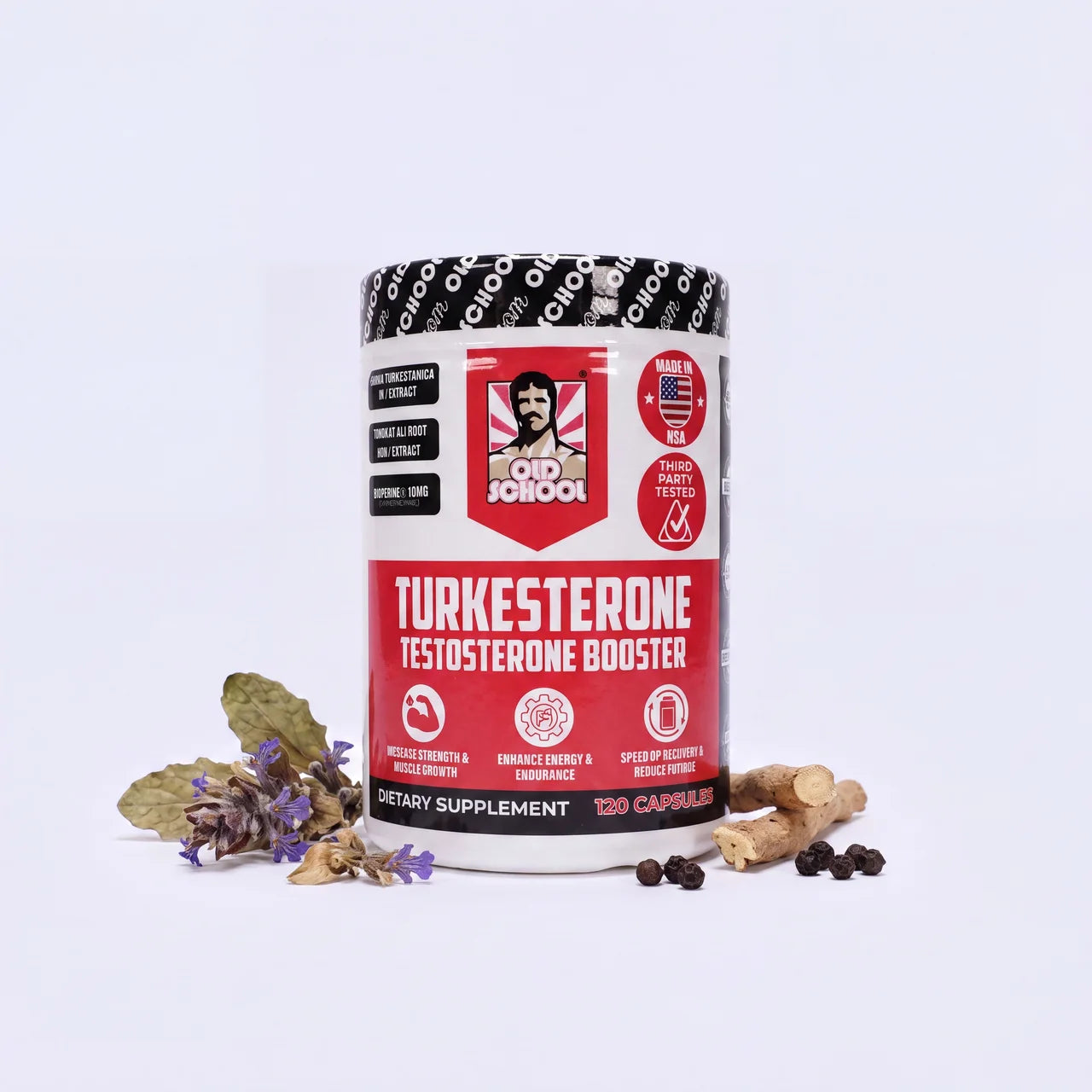 Da Fuerza y Recuperación Muscular Real - Turkesterone