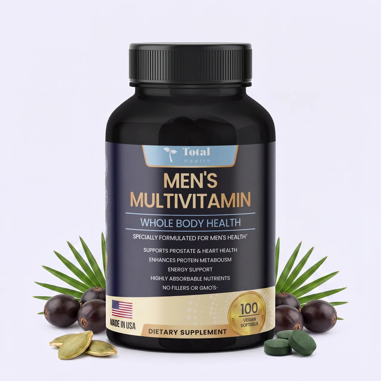 Te Cuida el Corazón y la Próstata - Multivitamin Men's Total