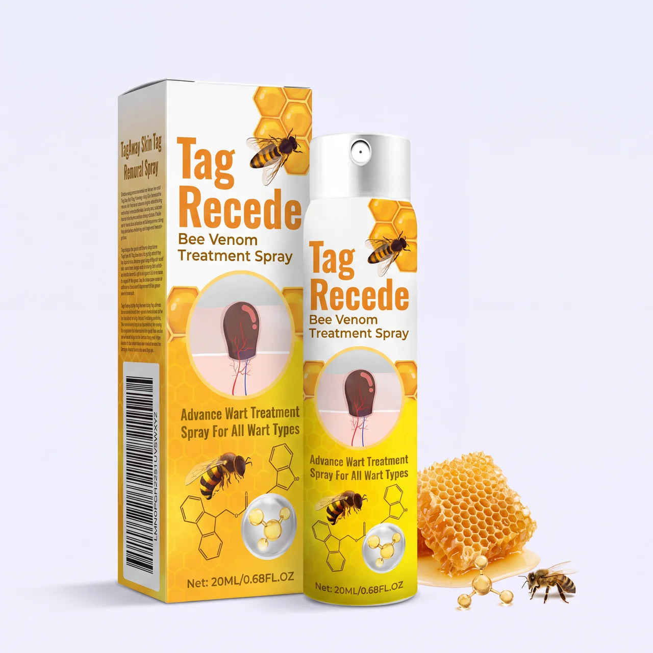 Te Elimina Verrugas Sin Dolor ni Cirugía - Tag Recede Spray