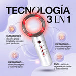 Te Reafirma y Reduce la Celulitis en Casa - Masajeador Ultrasonido 3 en 1