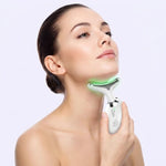 Te Reafirma el Cuello y Elimina la Papada - Masajeador Facial 4 en 1
