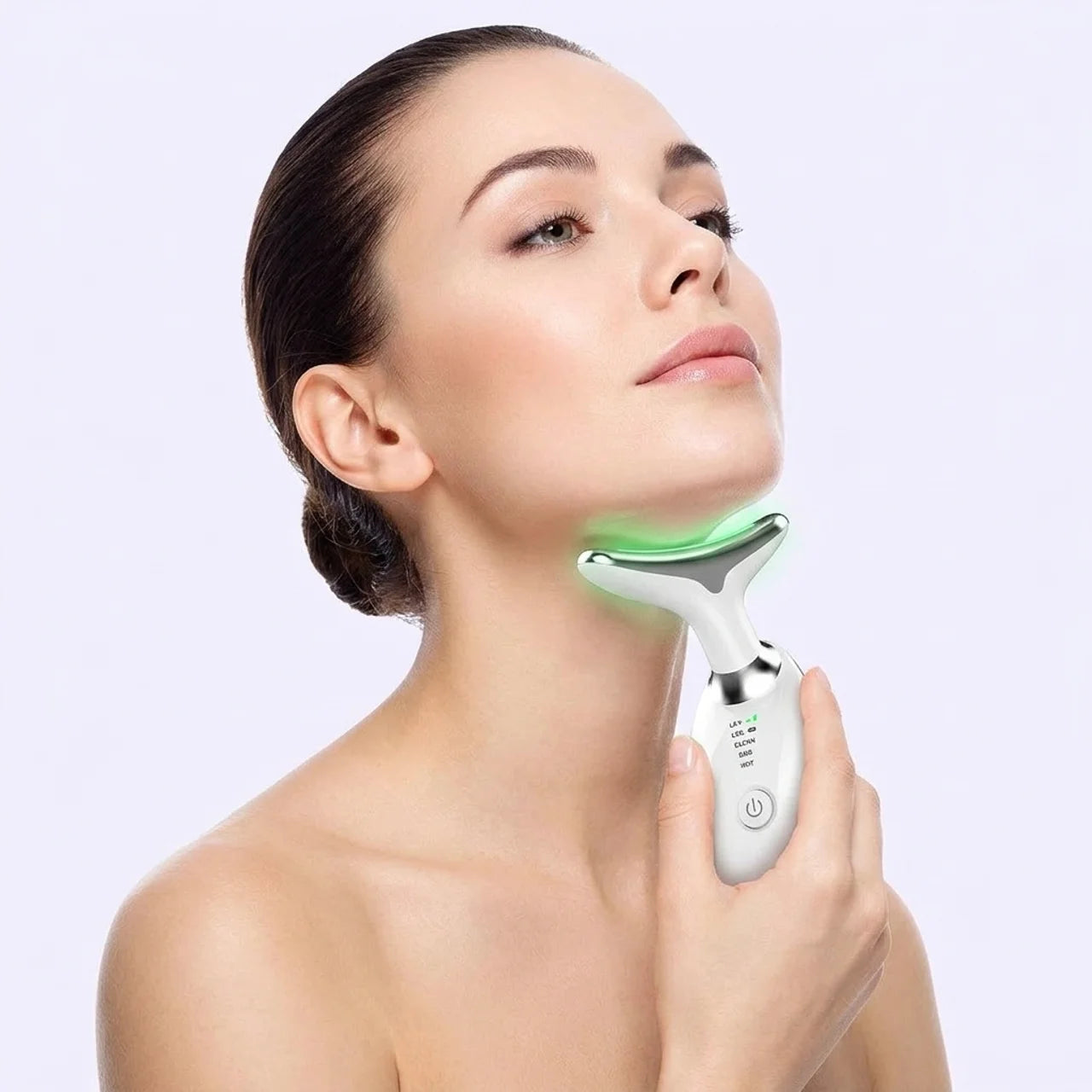 Te Reafirma el Cuello y Elimina la Papada - Masajeador Facial 4 en 1