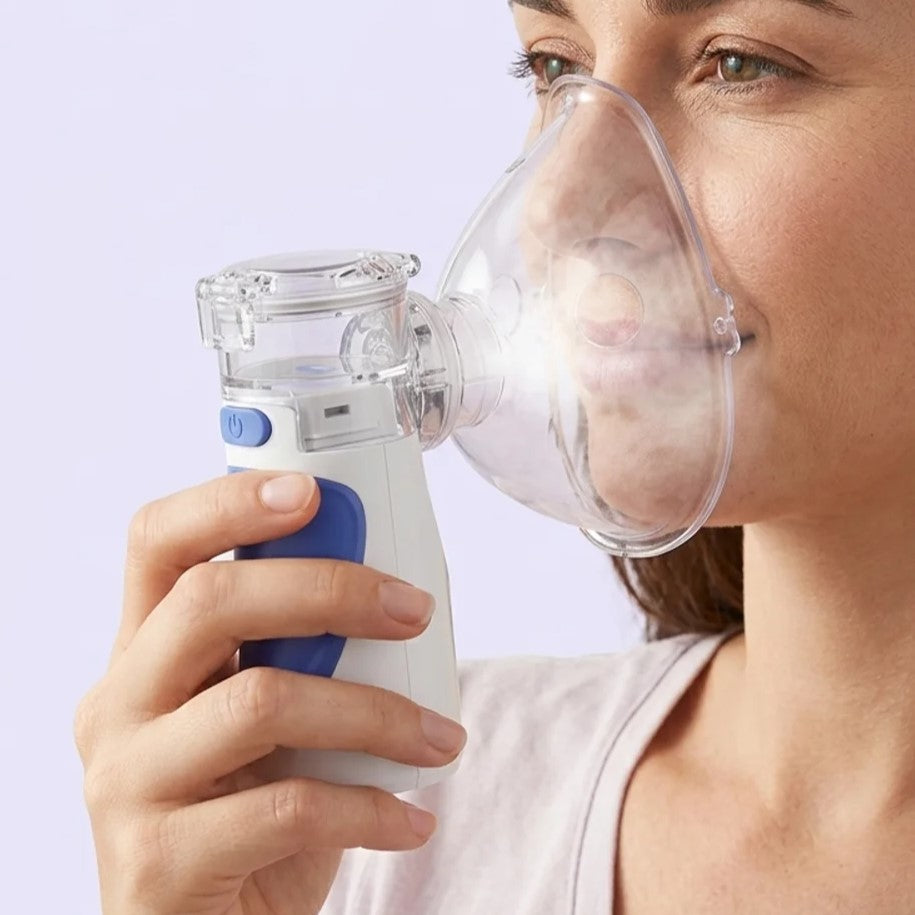 Facilita el Tratamiento Respiratorio en Casa - Nebulizador Portátil Mesh