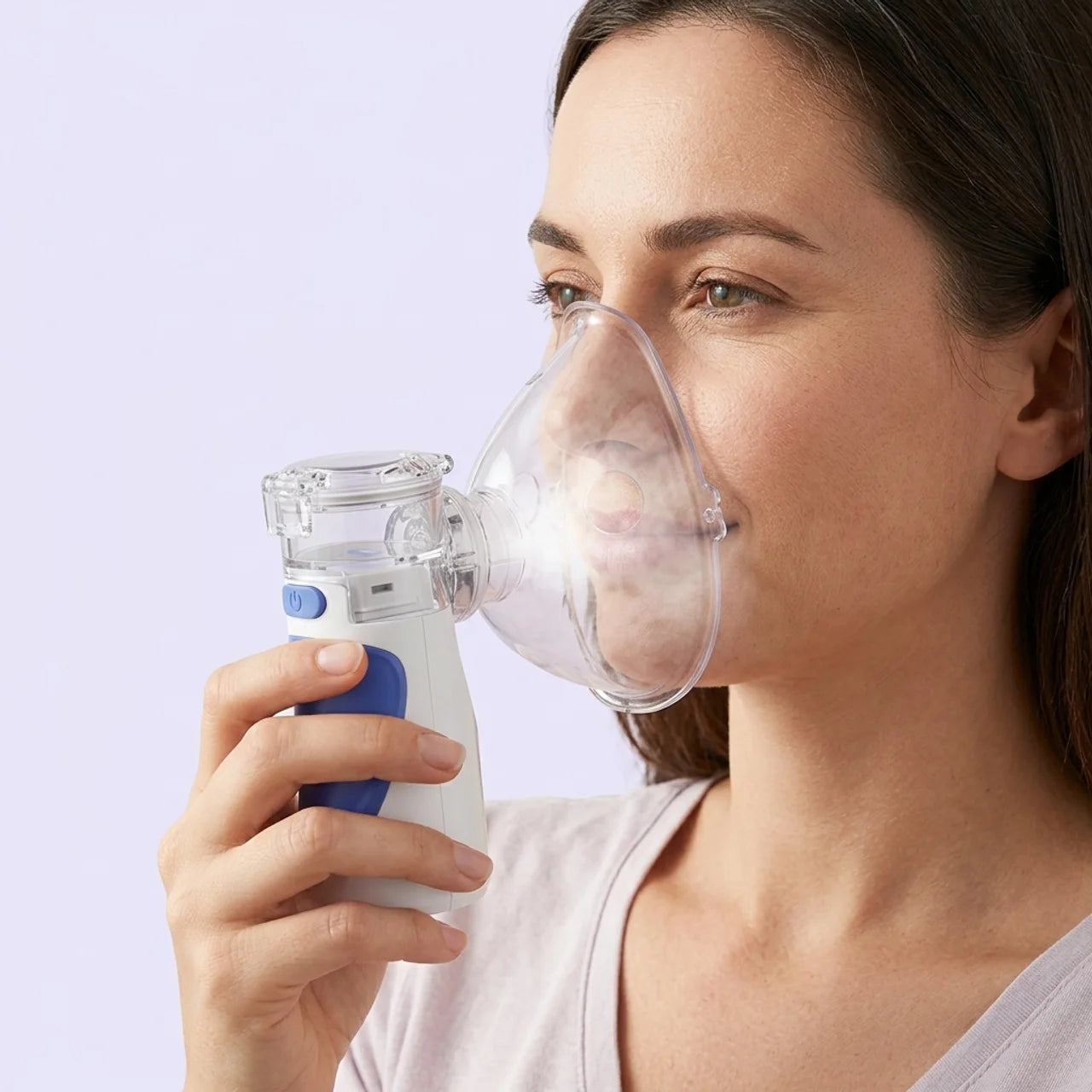 Te Facilita el Tratamiento Respiratorio en Casa - Nebulizador Portátil Mesh