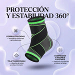 Protege el Tobillo y Previene Lesiones - Tobillera de Compresión Ajustable