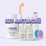 Kit Antiacné: Niacinamida + Ácido Salicílico + ClearStem + Espátula Ultrasónica + Alta Frecuencia