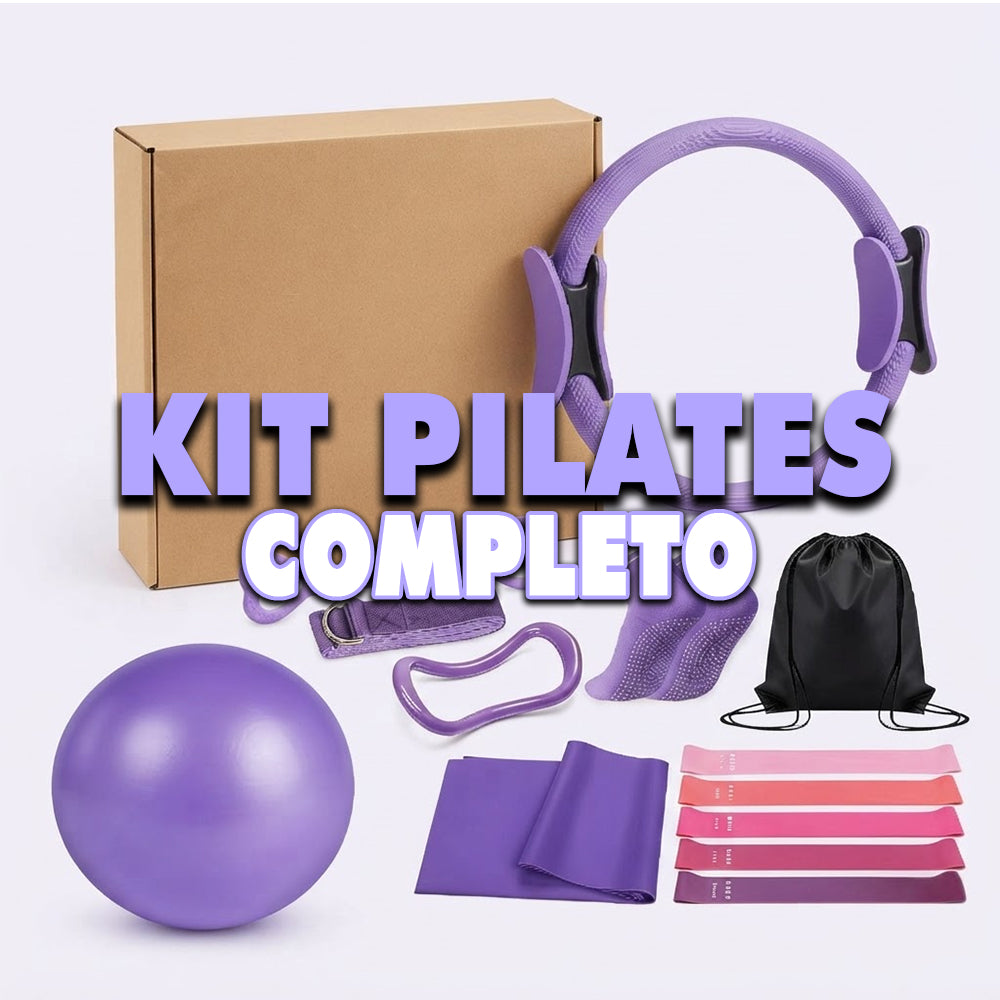 Fortalece, tonifica y estira tu cuerpo con un solo kit - Kit Completo de Pilates y Fitness