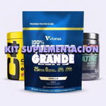 Kit Suplementación Grande: Whey 5LB + Pre-Entreno C4 + Creatina Monohidratada