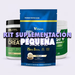Kit Suplementación Pequeña: Whey Elite 2LB + Argi EliteMax + Creatina Micronizada ON