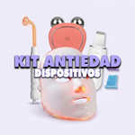 Kit Antiedad Dispositivos: Máscara LED + Alta Frecuencia + Espátula Ultrasónica + Microcorriente