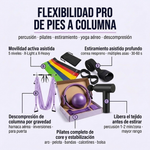 Kit Flexibilidad Pro: Pilates Completo + Hamaca Aérea + Bandas + Correa + Pistola de Masaje